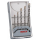 BOSCH Coffret de 5 forets a béton CYL-3, 4 - 8 mm 2607017080