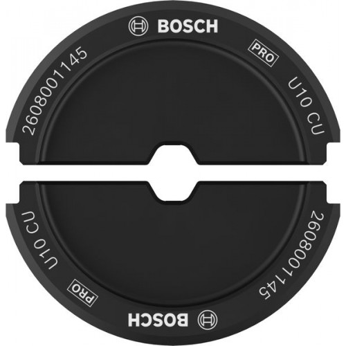 BOSCH Matrice de sertissage PRO, U10 CU, 10 mm2, Cuivre 2608001145