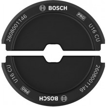 BOSCH Matrice de sertissage PRO, U16 CU, 16 mm2, Cuivre 2608001146
