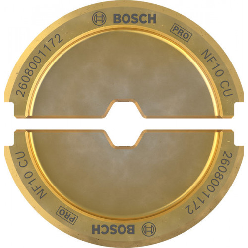 BOSCH Matrice de sertissage PRO, NF10 CU, 10 mm2, Cuivre 2608001172