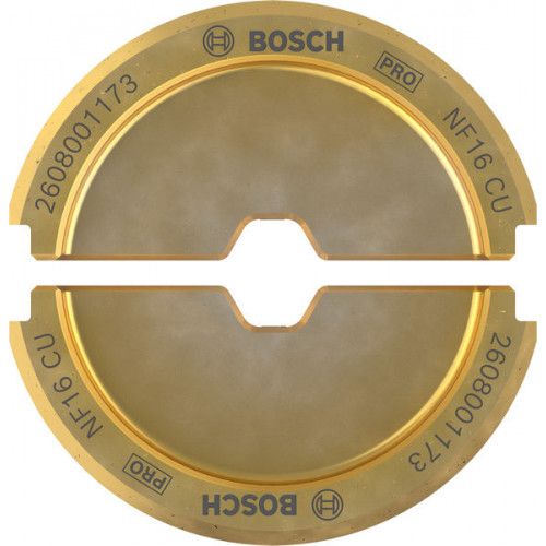 BOSCH Matrice de sertissage PRO, NF16 CU, 16 mm2, Cuivre 2608001173