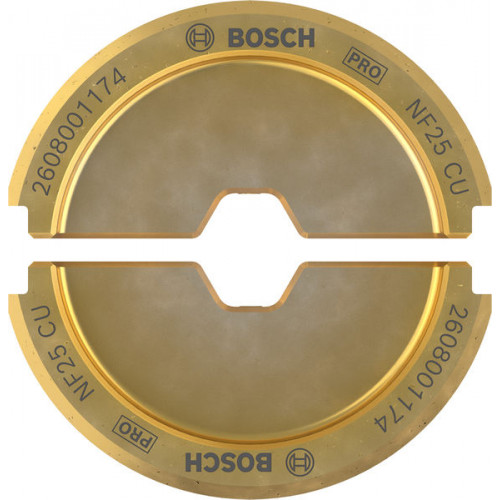 BOSCH Matrice de sertissage PRO, NF25 CU, 25 mm2, Cuivre 2608001174