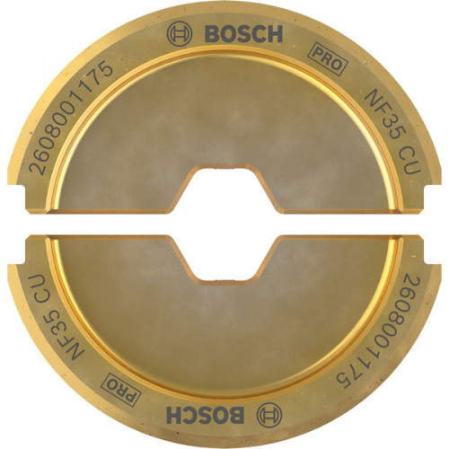 BOSCH Matrice de sertissage PRO, NF35 CU, 35 mm2, Cuivre 2608001175
