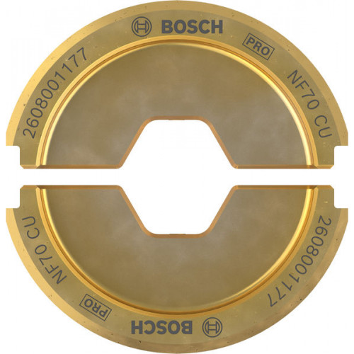BOSCH Matrice de sertissage PRO, NF70 CU, 70 mm2, Cuivre 2608001177