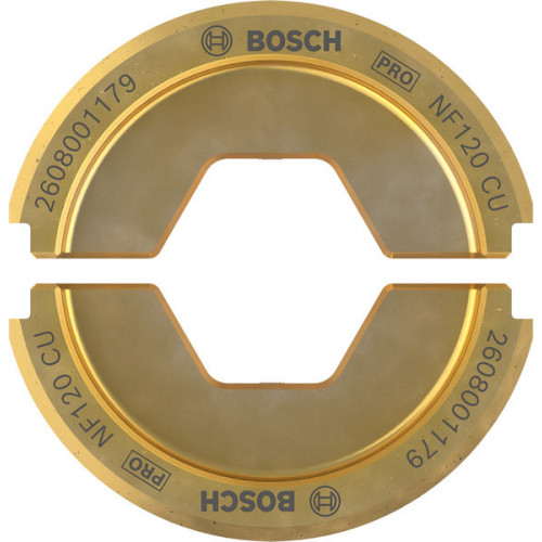 BOSCH Matrice de sertissage PRO, NF120 CU, 120 mm2, Cuivre 2608001179