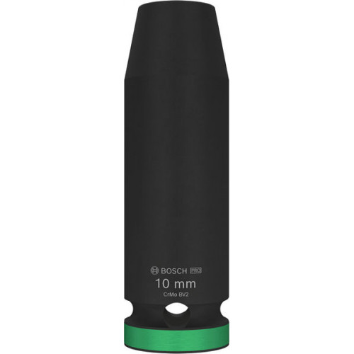 BOSCH PRO Impact Socket, 1/2", 10 mm, Profond 2608003044