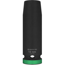 BOSCH PRO Impact Socket, 1/2", 13 mm, Profond 2608003047