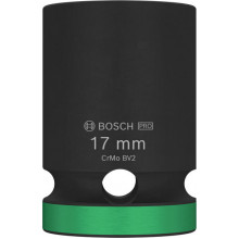 BOSCH PRO Impact Socket, 1/2", 17 mm, Standard 2608003048
