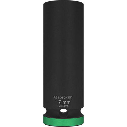 BOSCH PRO Impact Socket, 1/2", 17 mm, Profond 2608003049