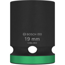 BOSCH PRO Impact Socket, 1/2", 19 mm, Standard 2608003050