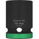 BOSCH PRO Impact Socket, 1/2", 19 mm, Standard 2608003050