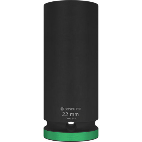 BOSCH PRO Impact Socket, 1/2", 22 mm, Profond 2608003053