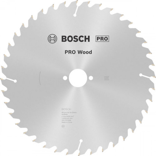 BOSCH Lame de scie circulaire PRO Wood, 254 x 2,8 x 30 mm, T60 2608640444