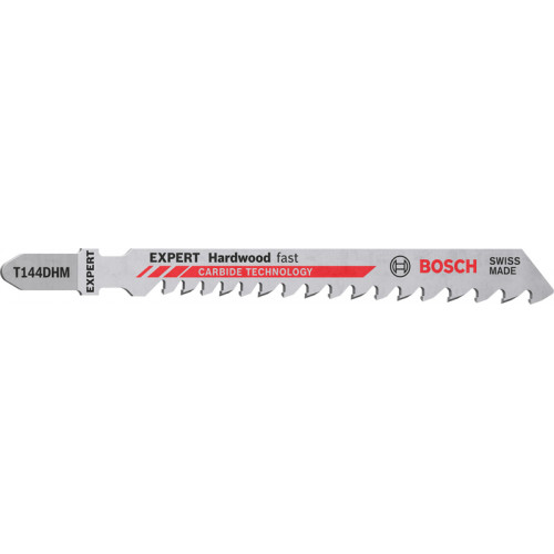 BOSCH Lame de scie sauteuse EXPERT Hardwood Fast T144DHM, 10 pieces 2608901816