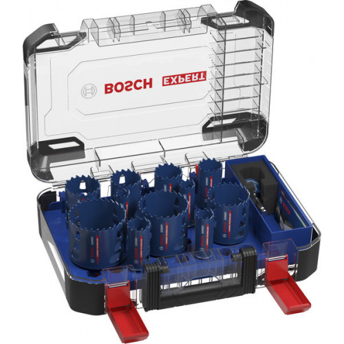 BOSCH Coffret de scies trépans EXPERT Multi Material Power Change Plus 14 pcs 2608901909