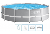 INTEX Prism Frame Pools set Piscine 427 x 107 cm avec filtration a cartouche 26720GN