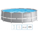 INTEX PRISM FRAME POOLS SET Piscine 457 x 107 cm avec filtration a cartouche 26724GN
