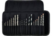 Metabo Sacoche a outils roulante avec jeu de forets SP, 20 pieces 626729000
