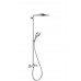 Hansgrohe Showerpipe Raindance Select S 300 1jet, Bras de douche 450mm, chrome 27114000