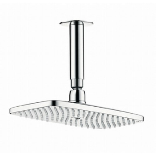 Hansgrohe Douche de tete Raindance E 240 AIR avec raccord plafond 100 mm, chrome 27380000