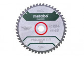 Metabo Lame de scie "coupe de précision du bois-classique",254x30, Z48 WZ 5°neg.628061000