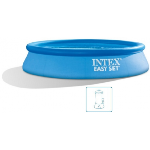 INTEX Easy Set Pool Piscine gonflable 305 x 61 cm avec filtration a cartouc 28118NP