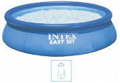 INTEX Easy Set Pool Piscine gonflable 305 x 76 cm avec filtration a cartouche 28122GN