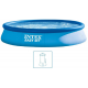INTEX Easy Set Pool Piscine gonflable 457 x 84 cm, avec filtration a cartouche 28158NP