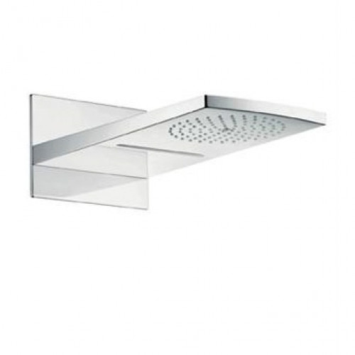 Hansgrohe Raindance Douche de tete Raindance Rainfall 180 AIR 2jet, blanc/chrome 28433400