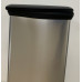 CURVER DECO BIN 50L Poubelle a pédale 39 x 29 x 73 cm argenté 02162-582