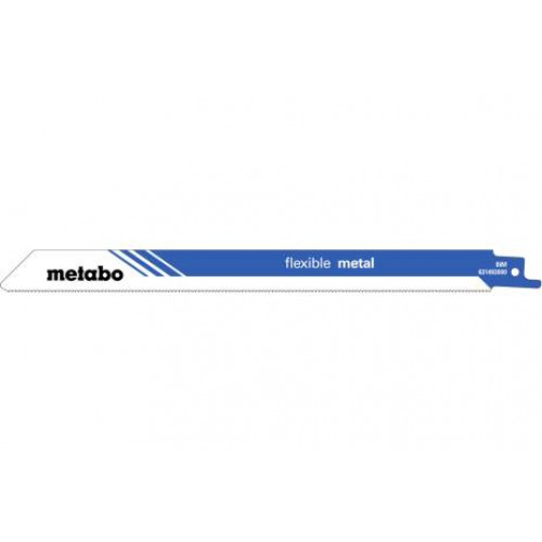 Metabo Lames "Flexible metal" 5 pour scies sabres 225 x 0,9 mm 631493000