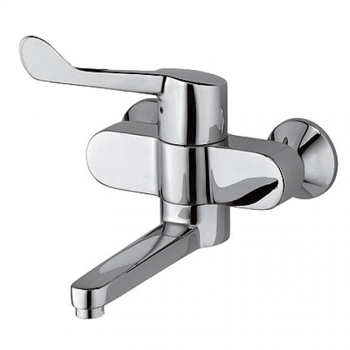 KLUDI Medi Care mitigeur mural de lavabo a levier long et bec 245mm mobile 349200524
