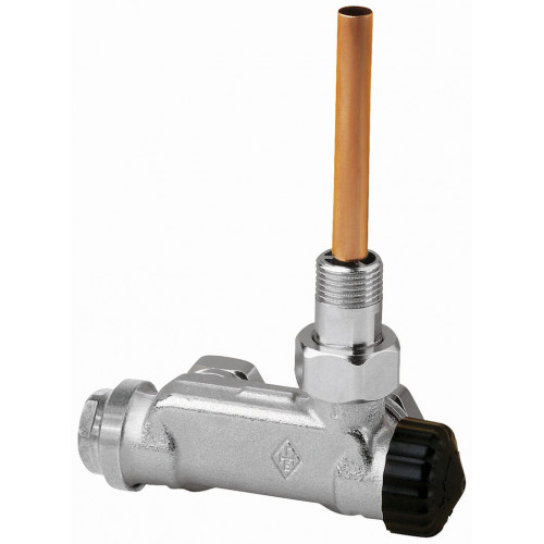 HEIMEIER E-Z robinet DN 15 (1/2")thermostatiqueEquerre, bitube 3879-02.000