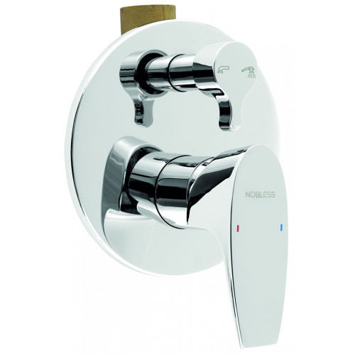 NOVASERVIS NOBLESS WAT Mitigeur bain-douche avec inverseur, chrome 39050R,0 NOVASERVIS NOBLESS WAT Mitigeur bain-douche avec inverseur, chrome 39050R,0