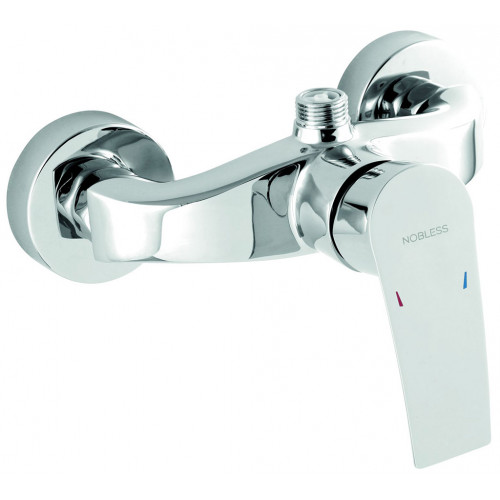 NOVASERVIS NOBLESS HEDA Mitigeur de douche avec sortie supérieure, 150 mm, chrome 40062/1, NOVASERVIS NOBLESS HEDA Mitigeur de douche avec sortie supérieure, 150 mm, chrome 40062/1,