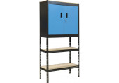 GÜDE Combiné étagere - armoire 2 portes - modulable 40479