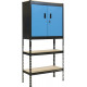 GÜDE Combiné étagere - armoire 2 portes - modulable 40479