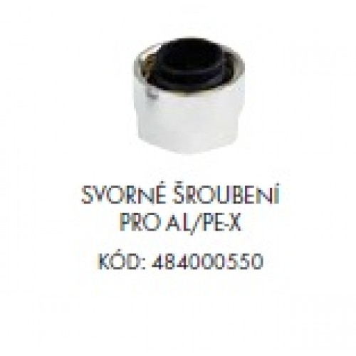 ISAN raccord de serrage en acier inoxydable (écrou tournant) pour tube AL/PE-X 484000560