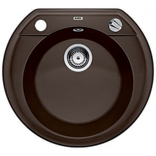 BLANCO RONDOVAL 45 Silgranit Évier rond café 515665