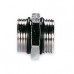 IVAR mamelon, 1/2" M × 1/2" M, nickelé 550019