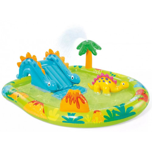 INTEX LITTLE DINO PLAY CENTER Aire de jeux gonflable petit 191 x 152 x 58 cm 57166NP