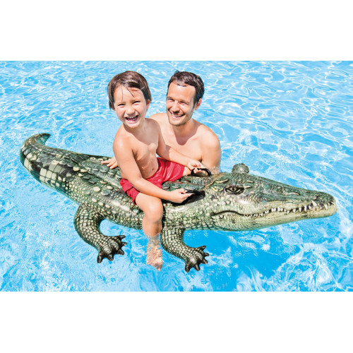 INTEX Alligator gonflable 170 x 86 cm 57551NP