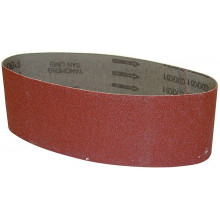 GÜDE Bandes abrasives 76 x 533 mm G80 - lot de 6 pour ponceuse G58146 58305