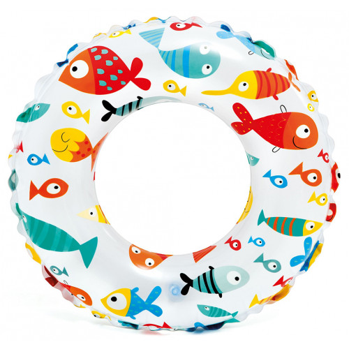 INTEX Lively Print Bouée gonflable 61cm 59241NP/poissons