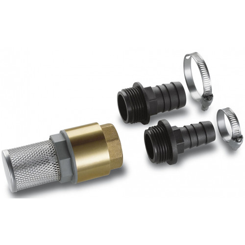 Kärcher Premium Kit complet crépine Inox avec clapet anti-retour + adaptateur 6.997-341.0