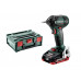 Metabo 602396800 SSD 18 LTX 200 BL Visseuse a chocs sans fil 18V 2X4.0 Ah, MetaBOX
