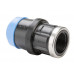 Hawle raccord coulissant transition ISO 6220, filetage intérieur,POM,40mmx5/4" 62200400541