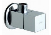 JIKA Cubito robinet d’angle, 2 pcs, 3/8" × 1/2", chrome H3724200040101