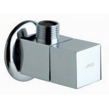 JIKA Cubito robinet d’angle, 2 pcs, 3/8" × 1/2", chrome H3724200040101