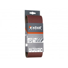 EXTOL PREMIUM bande abrasive, P40, 533 × 75 mm, 3 pcs 8803524